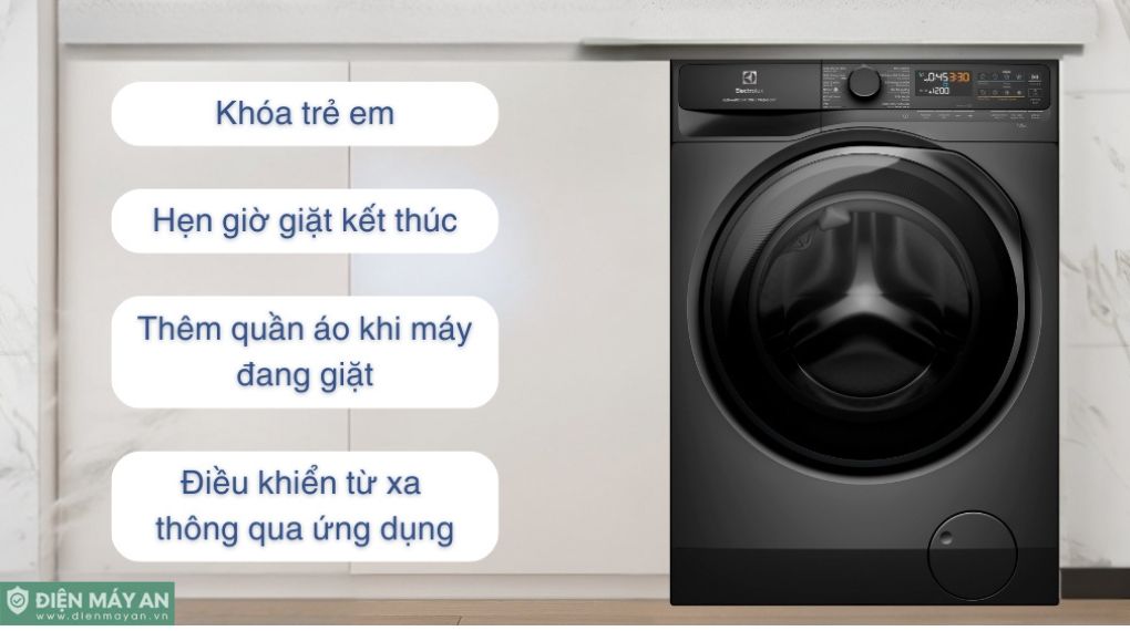 Máy Giặt Sấy Electrolux Inverter Giặt 11Kg Sấy 7Kg EWW1143R7SC